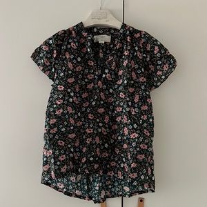 Trovata Floral Print Blouse, size small